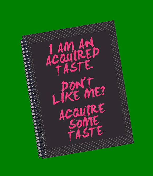 ACQUIRE SOME TASTE DIARY