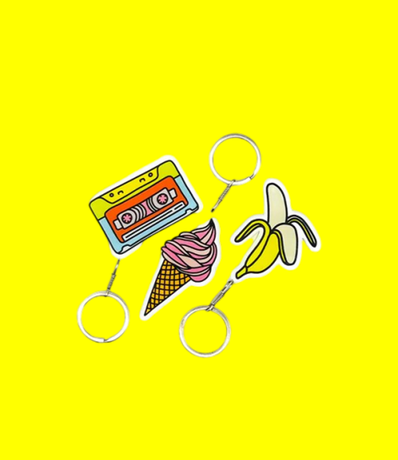 ADORABLE DELIGHTS KEY RINGS SET