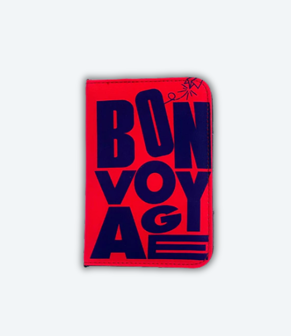 ‘BON VOYAGE’ PASSPORT COVER