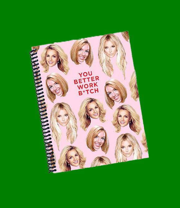 BRITNEY SPEARS - YOU BETTER WORK DIARY