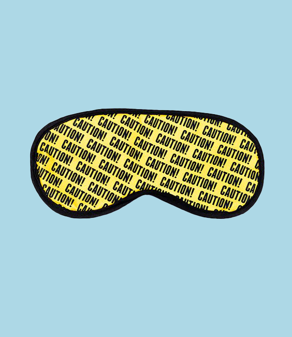CAUTION EYE MASK