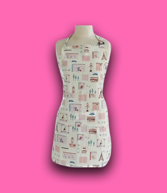 FRENCH BREAKFAST KITCHEN APRON