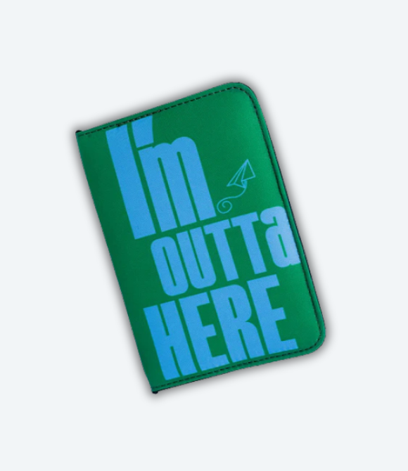 ‘OUT AND ABOUT’ PASSPORT COVER