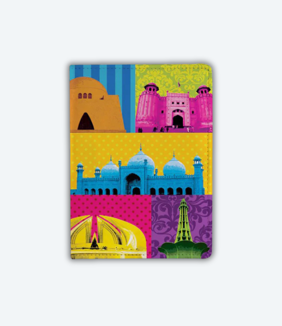 PAKISTAN POP ART PASSPORT COVER