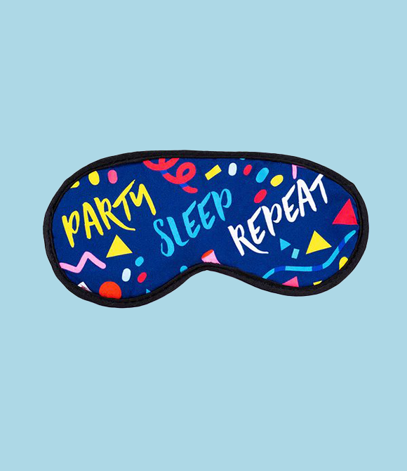 PARTY SLEEP REPEAT EYE MASK